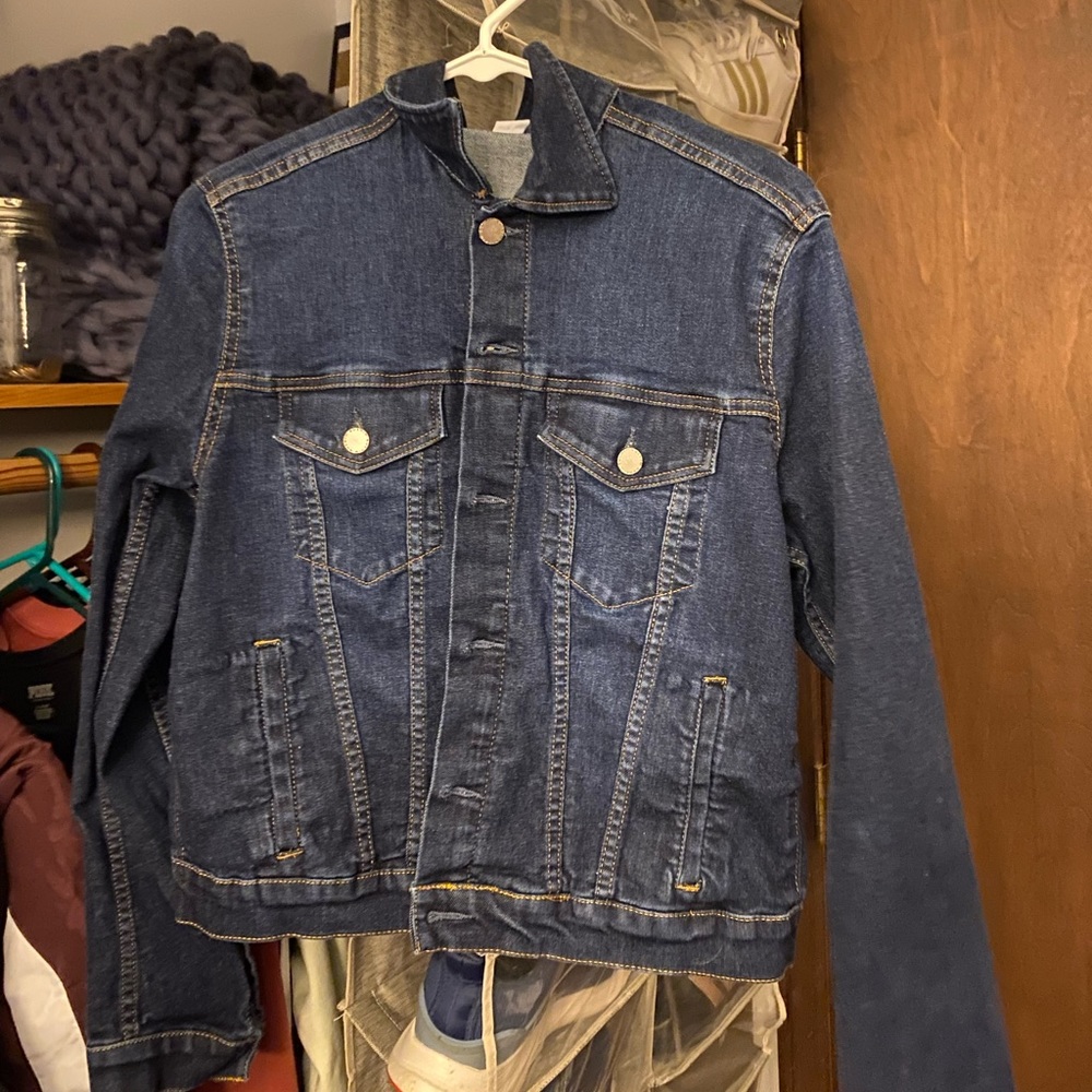 Stretchy Denim Jacket